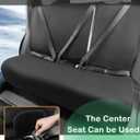 For Tesla Model Y Rear Seat Cover Protector Waterproof Neoprene Dog Mats