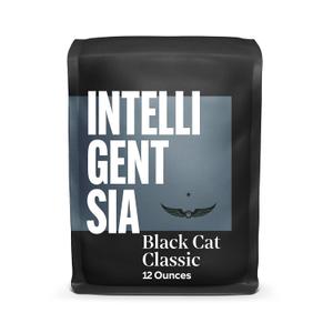 Intelligentsia Coffee, Light Roast Whole Bean Coffee, 100% Arabica Coffee - Black Cat Classic Espresso 12 Ounce Bag (EXP 06/24/26)