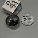 Butler in the Home Pick Your Favorite A-Z Alphabet Letter or 0-9 Number - 100 Count Black Colored Paper Clips for Initials or Birthdate - Comes in Round Tin with Lid and Gift Box (Number 0)