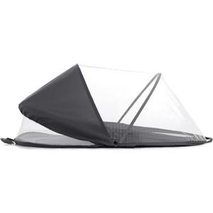 Travel Bassinet-Folding Portable Bassinet,Baby Crib Baby Bed with Mosquito Net,Easy to Fold and Lightweight,Light Gray