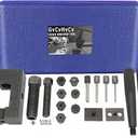 motorcycle chain breaker tool kit, 18-Piece chain rivet tool Set, Chain Link Cutter Removal Tool for Motorcycle ATV Bike Cam & 25 to 930 Chains