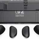 by Skull & Co. NeoGrip: an Ergonomic Grip Hard Shell with Replaceable Grips [to fit All Hands Sizes] for Nintendo Switch 2 - Black