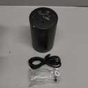 Waterless Essential Oil Diffuser, Rechargeable Scent Diffusers with 3 Mist Levels & Timers, Portable Aromatherapy Diffuser for Home Car Room Studio Office, Black Metal