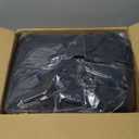 Obstal 6 Pack Stretch Spandex Table Covers for 6 Foot Tables - 6 FT Universal Rectangular Fitted Tablecloth Protector for Wedding, Banquet, Party (Black, 72 Length x 30 Width x 30 Height Inches)