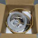 Drink Dispensers for Parties 1 Gallon, Beverage Dispenser with Stand, Glass Drink Dispenser With Stainless Steel Spigot + Marker & Chalkboard, Ideal for Lemonade, Juice, Tea, and Party Drinks