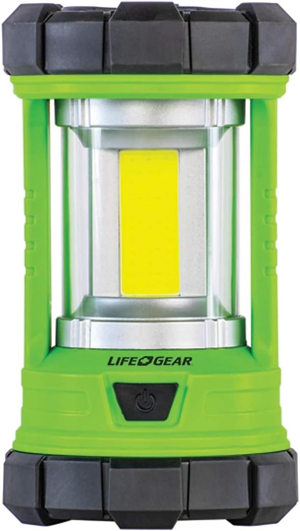 LifeGear Rechargeable LED Lantern, Green (41-3992)