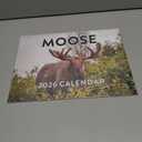 Moose Calendar 2026 Monthly Wall Hunting Gifts for Hunters Men Calender 12 Month | American Made In The USA