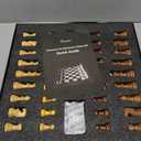 Chessnut Air+ Electronic Chess Set Full Wooden Pieces, WiFi & Bluetooth, AI Chess Computer, LED Indicators Smart Chessboard for Online Play, 33*33*1.8cm