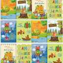 Motiskyy 12 Set Funny Adventure Camp Cards with Envelopes 7. 5 x 5. 2 Inches Summer Greeting Cards Outdoor Themed Travel Gifts for Summer Party Office Parents, Family Away at Camp