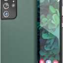 Crave for Galaxy S21 Ultra Case, Shockproof Protection Dual Layer Case for Samsung Galaxy S21 Ultra 5G (6.8 inch) - Forest Green