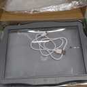 Magnifying Glass with Light and Stand Gray