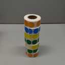 Hoewina 3500 Pcs Colored Dot Stickers, 3/4" Label Sticker Round Color Coding Labels Circle Dots Labels Circle Stickers for Office,Classroom,Family（Etc - 7 Colors, 500 Labels/Roll）