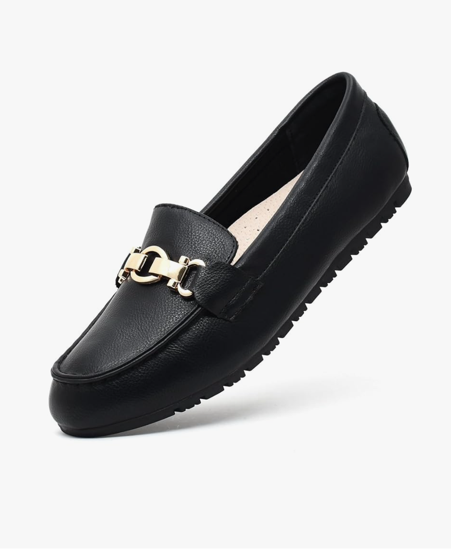 Loafers for Women Business Casual Shoes Comfortable & Lightweight Penny Loafers Slip On Work Flats, Size: 11