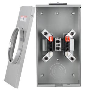 200 Amp Single Phase,3 Wire,4 Jaw,600 Volt Maximum 10,000 Air Socket