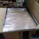 30x40 Assembled Canvas Frame for 0.6"-0.9" Deep Stretched Canvas, 0.75" Depth Floating Frame, Black(1PCS,Aluminum)