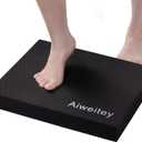 Stability Trainer Pad - Foam Balance Exercise Pad Cushion for Therapy, Yoga, Dancing Balance Training, Pilates,and Fitness (Black)