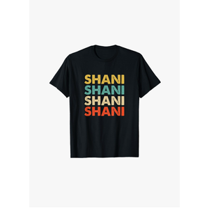 Shani Name T-Shirt Size L