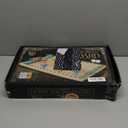 Premium Horse Racing Game with Cards and Dice, Horse Race Betting Board Game for Adult, Thickened Solid Wood with 143 Chips, 9 Metal Horses, Bet Board & Tokens & Cards, Rich Props for Enhanced Fun