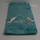 Heating Pad for Back Pain and Cramp Relief, Extra Large 17" x 33" Size Electric Heating Pad for Shoulder Neck Pain with 6 Temperature Level and 6 Timer Settings Auto Shut Off (Pale Blue)