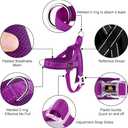 Plutus Pet No Pull Dog Harness with Breathable Mesh Padded, Adjustable Reflective Escape Proof Dog Harness, Quick Fit Dog Vest Harness for Dogs (L, Purple)