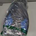 FYJS Short Swim Fins with Comfortable Full Foot Pocket Travel-Size for Snorkeling and Scuba Diving (Large, Sky Blue)