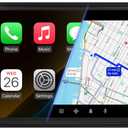 7" Double Din Car Stereo with Wireless CarPlay & Android Auto, Built-in DSP Exclusive, 240W Hi-Power Audio, Full View Touchscreen, Bluetooth 5.3, FM/AM Radio, Steering Wheel Control, Auto Backup Cam