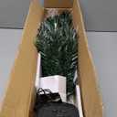 Rotating Fiber Optic Tabletop Christmas Tree