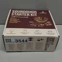 Superbaking Sourdough Starter Kit, 9" Round Banneton Bread Proofing Basket Set, Sourdough Bread Baking Supplies, Sourdough Tools with Silicone Bread Sling, Bread Making Tools, Baking Gifts