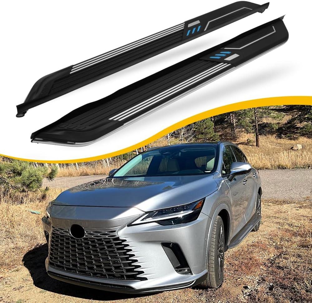 Running Boards Fit for 2023-2026 Lexus RX RX350 RX350h RX450h+ RX500h Side Steps Nerf Bar Accessories