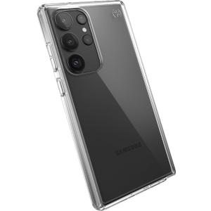 Speck Samsung Galaxy S23 Ultra Clear Case - Drop Protection, Scratch Resistant & Shock-Absorbent - Slim Design Grip Protection - Presidio Perfect Clear Case
