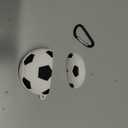 Mulafnxal Case for Airpods 3 3rd Generation Cute Soft Silicone 3D Funny Fun Character for Air pod 3 (2021) Cover Fashion Designer Skin Cartoon Cases (Football)