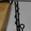 Ground Anchors Screw In 8 Pcs, Trampoline Stakes Anchors with Straps Resistant High Wind, Earth Anchor for Swing Set, Tent, Trampolines, Carport, Canopies (8x15 In) (Black)