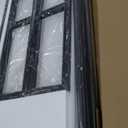 Aquzee Computer Desk with Shelves, 47" W x 23.6" D Gaming Desk with Hutch and Bookshelf, White Study Table for Bedroom Space Saving with 3 Tier Storage Shelf, Home Office Desk for Writing Work