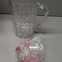 Amazing Abby - Stately - Acrylic Pitcher (80 oz), Clear Plastic Water Pitcher with Lid, Fridge Jug, BPA-Free, Shatter-Proof, Great for Iced Tea, Sangria, Lemonade, Juice, Milk, and More