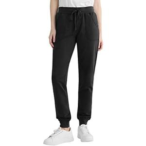 Weintee Women's Cotton Jersey Pocket Joggers XL -Black
