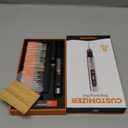 Customizer Engraving Pen (Formerly Culiau): Ultimate Cordless Portable Tool for Artists & DIYers - Engrave 50+ Surfaces - Beginner Friendly - Rechargeable - Free 30 Bits & Mastery Guide