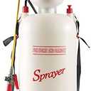 CLICIC 2.9 Gallon (11L) Lawn and Garden Portable Sprayer Pump Pressure Sprayer with Pressure Relief Valve and Adjustable Shoulder Strap for Lawns and Gardens or Cleaning Decks and Cars