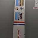 Cordless Blackout Roller Shades for Indoor Windows,White,24"W x 72"H
