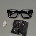 livho Oversized up to 99% Blue Light Blocking Glasses for Woman - Rectangle Fashion Glasses for Computer, Chic Preppy Frame