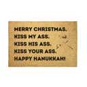 Christmas Non-Slip Bathtub Mat, Anti Slip Shower Mat, Fast Drying Bathtub Mats, Foot Scrubber Mat, Anti Slip Mat for Tub, Floor, Bathroom, Kitchen, Home, Hotel (Holiday Plaid, 40"x16"),3pxs