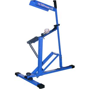 Louisville Slugger Blue Flame Pitching Machine, ‎33 x 9.45 x 6.5 inches