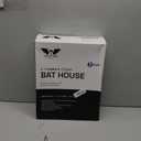 BIGBATBOX Wooden Bat House for Outdoors - Clean Your Backyard from Mosquitoes - Proven Box Kit to Attract Bats