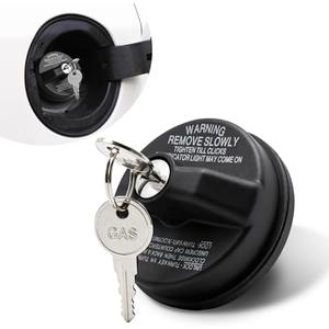 YUPIKJI Locking Gas Cap, Gas Cap Lock, Lock Fuel Cap with 2 Keys, Automotive Accessories Anti-theft Fuel Tank Cover Compatible with Toyota Honda Chevy GMC, Replaces OEM# 10504, 77300-47020