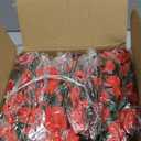 KHOYIME 18 Pack 144 FT Artificial Flower Garland, Fake Red Roses Vines Silk Flowers Faux Plastic Outdoor Hanging Floral Ivy Garland Decoration for Wedding Arch Bedroom Home Wall Backdrop Room Decor