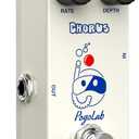 Pogolab Chorus Pedal, Chorus Guitar Pedal, Mini Analog Chorus Pedal, DC 9V, True Bypass for Electric Guitar