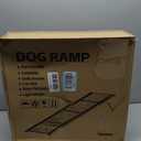 Dog Ramp for Car 63" x 17", Folding Pet Ramp for Large Dogs with Non-Slip Rug Surface, Portable Dog Car Ramp for SUV Car & Truck
