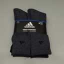adidas Men's Athletic Cushioned Crew Socks (6 Pairs) Durable & Comfortable, Size: 6-12