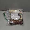 Pork Chomps Roasted Pork Skin Dog Chews, 6 Inch Rib Shapes, 10 Count, Pack of 1 - Long-Lasting Treats for Dogs - High Protein, Rawhide-Free, Low Fat, Healthy & Delicious Chews