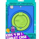 AMPD Children's iPad 10th Gen 10.6" Case/Holster/Screen Protector - Blue