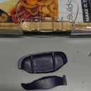 FARBERWARE Build-A-Board Bamboo Cutting Board with Built-in Compartments, Clear Locking Lid & Navy Handles, Ideal for Charcuterie, Snacks & Prep